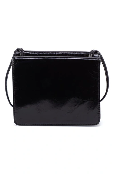 Shop Hobo Jill Leather Wallet Crossbody Bag In Black