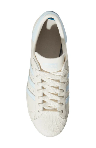 Shop Adidas Originals Superstar 82 Sneaker In White/ Sky/off White