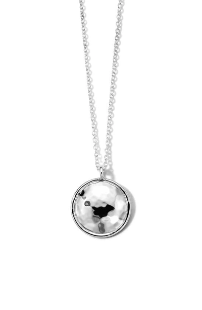 Shop Ippolita Classico Goddess Pendant Necklace In Sterling Silver