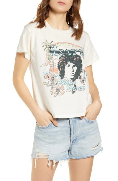 Shop Daydreamer The Doors Venice Beach Graphic Tee In Stone Vintage
