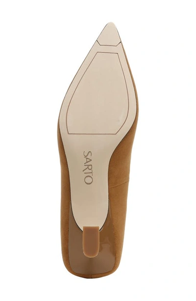 Shop Sarto By Franco Sarto Diva Pointed Toe Pump In Whiskey