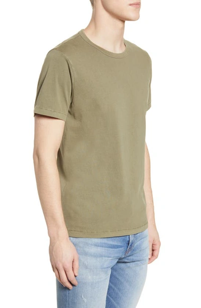 Shop Madewell Garment Dyed Allday Crewneck T-shirt In Distant Surplus