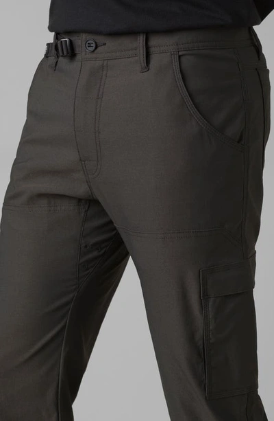 Shop Prana Zion Ii Stretch Pants In Dark Iron