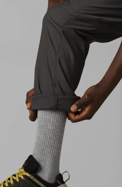Prana Zion Ii Stretch Pants In Dark Iron