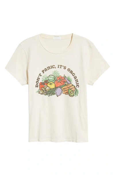 Shop Mother The Lil Goodie Goodie Cotton Graphic Tee In Dont Panic Its Organic