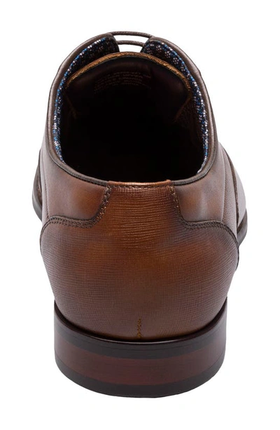 Shop Stacy Adams Kallum Cap Toe Oxford In Cognac