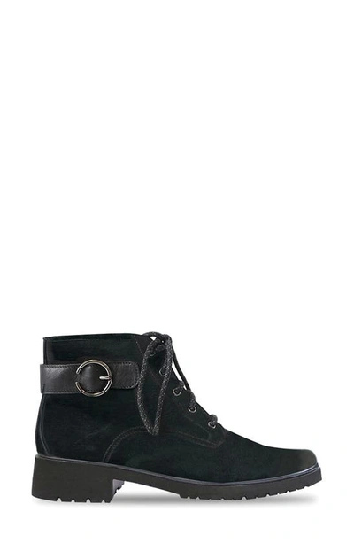 Shop Munro Bradley Ii Boot In Black Nubuck