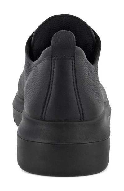 Shop Ecco Nouvelle Water Repellent Leather Sneaker In Black