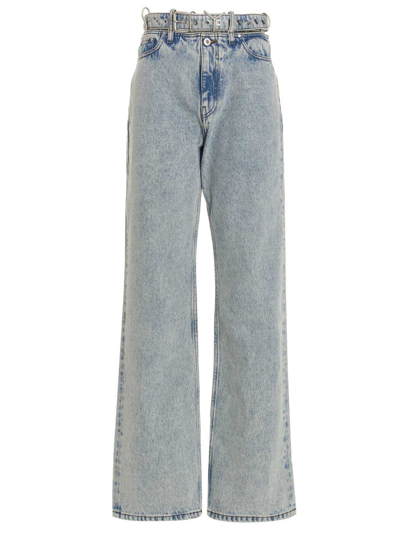 Shop Y/project Y Jeans In Light Blue