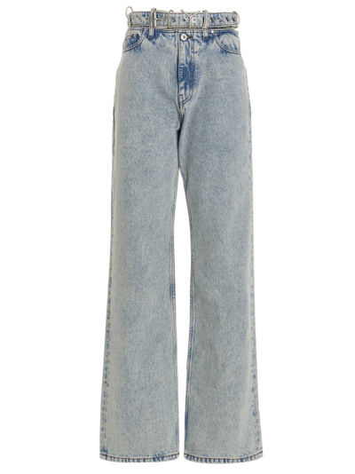 Y/project Jeans-26 Nd Y Project Female In Light Blue