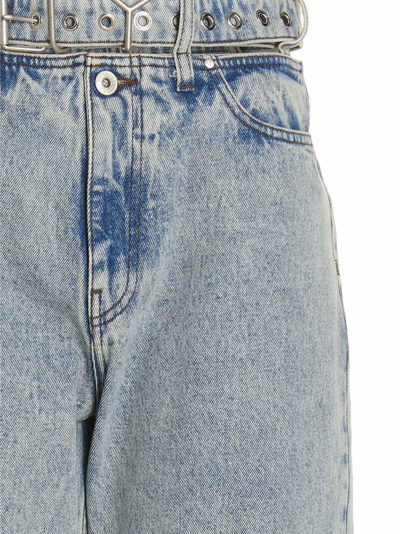 Y/project Jeans-26 Nd Y Project Female In Light Blue
