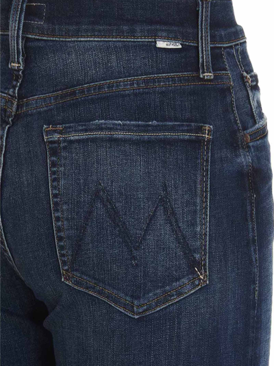 Shop Mother The Rambler Ankle Jeans In Blue