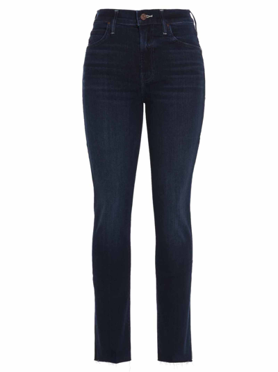 Shop Mother The Rascal Ankle Snippet Jeans In Blue