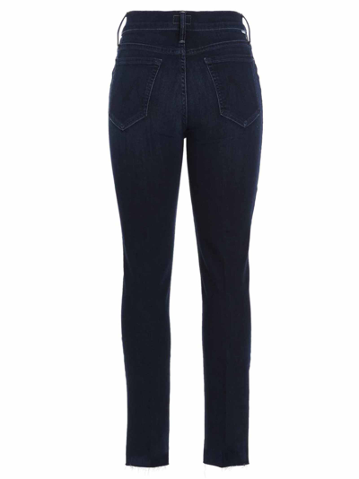 Shop Mother The Rascal Ankle Snippet Jeans In Blue