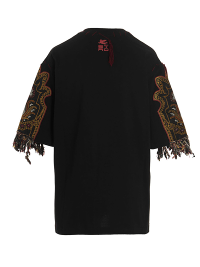 Shop Etro Georgia T-shirt In Black