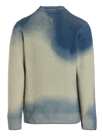 Shop A-cold-wall* Gradient Sweater In Light Blue