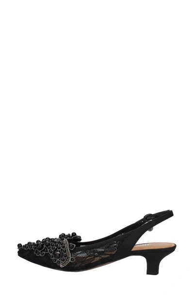 Shop J. Reneé Strovanni Slingback Pump In Black