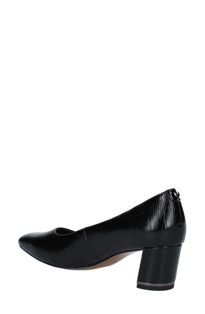 Shop J. Reneé Olivienne Snakeskin Embossed Pump In Black