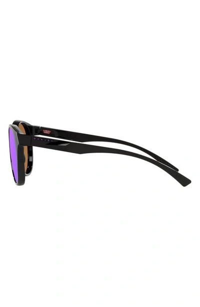 Shop Oakley Spindrift 52mm Gradient Prizm™ Sunglasses In Solid Black