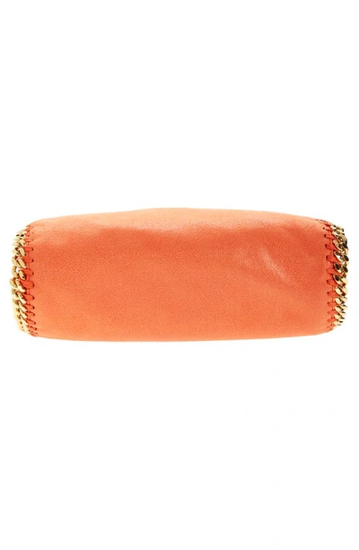 Shop Stella Mccartney Mini Falabella Faux Leather Tote In 7501 Bright Orange