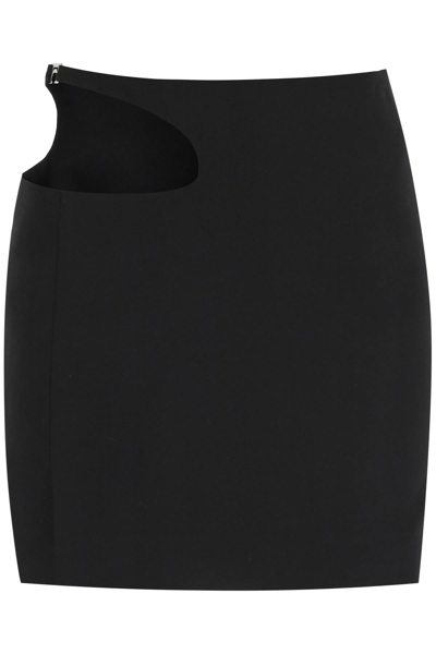 Shop Low Classic Cut Out Mini Skirt In Black