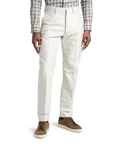Shop Tom Ford Men's Straight Leg Chino Sport Pants In Natural Solid