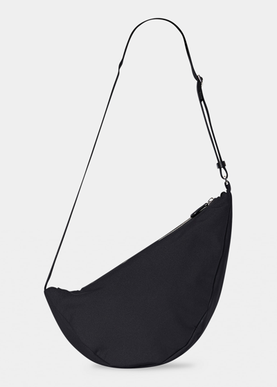 Shop The Row Slouchy Banana Two Sling Bag In Black