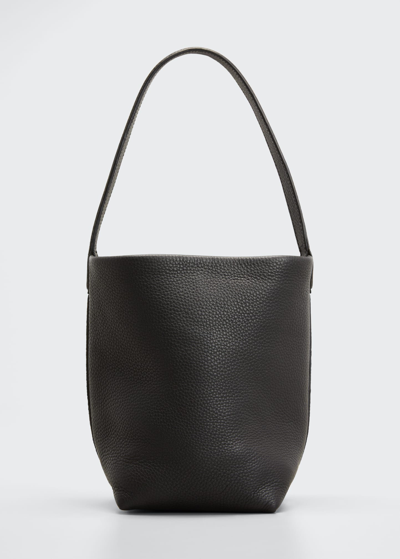 Shop The Row Park Small North-south Tote Bag In Black
