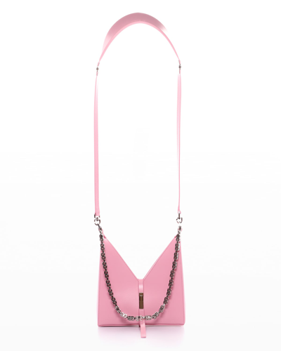 Shop Givenchy Cutout Mini Shoulder Bag With Chain, Baby Pink