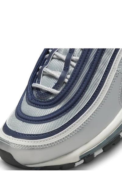 Shop Nike Air Max 97 Sneaker In Metallic Silver/ Chlorine Blue