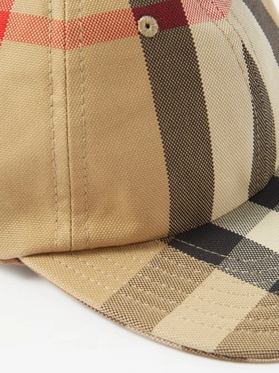 Burberry Reversible Vintage Check Baseball Cap In Grey | ModeSens