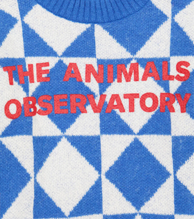 Shop The Animals Observatory Arty Bull Intarsia Sweater In Bicolor