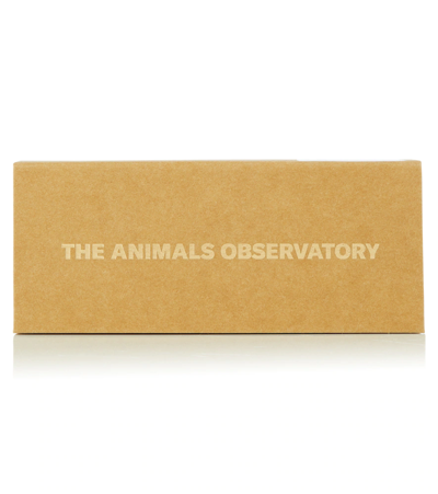 Shop The Animals Observatory X Yuma Labs Square Sunglasses In Purple