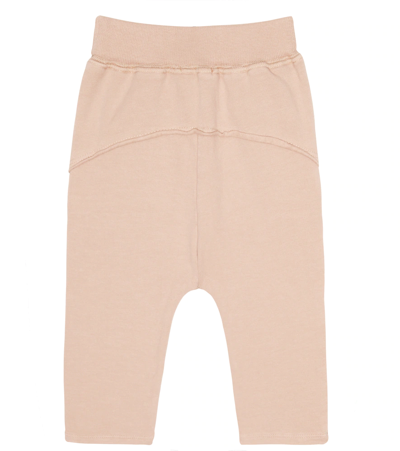 Shop 1+ In The Family Baby Tinet Cotton-blend Pants In Rose