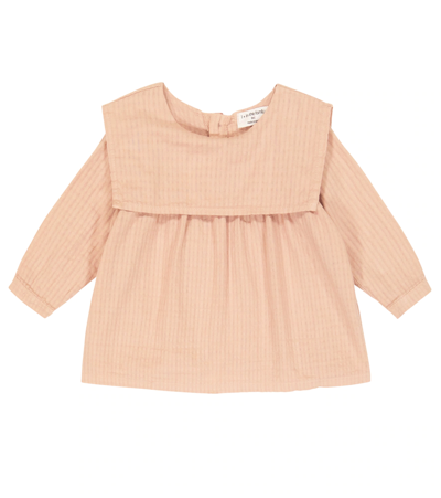 1+ In The Family Baby Melita Cotton Dress In Rose