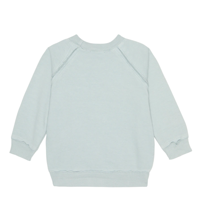 Shop 1+ In The Family Baby Kirian Cotton-blend Sweatshirt In Storm