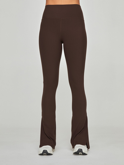 Carbon38 Split Bootcut Legging In Melt