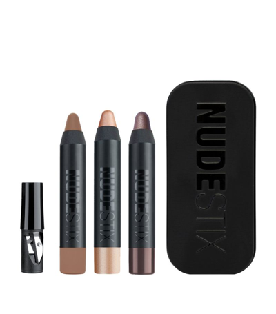 Shop Nudestix Bright Nude Eyes Mini Kit In Multi