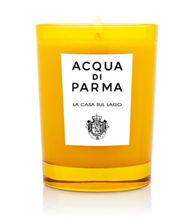 Shop Acqua Di Parma La Casa Sul Lago Candle (200g) In Multi