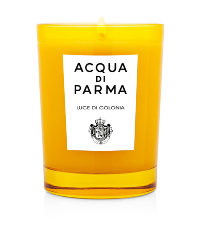 Shop Acqua Di Parma Luce Di Colonia Candle (200g) In Multi