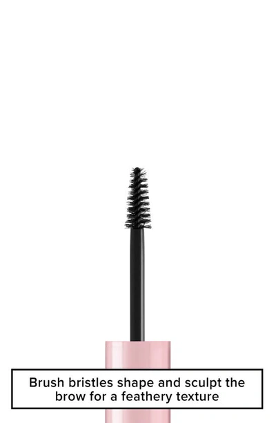 Shop Too Faced Brow Wig Brush On Brow Gel In Dark Brown