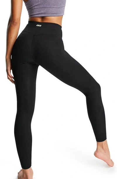 Shop Asos Design 4505 Icon Yoga Leggings In Black