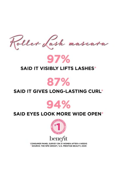 Shop Benefit Cosmetics Roller Lash Curling & Lifting Mascara In Black
