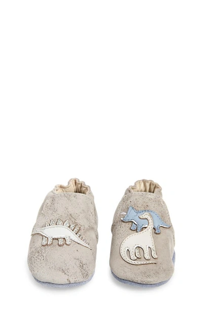 Robeezr Walter Crib Shoe In Grey
