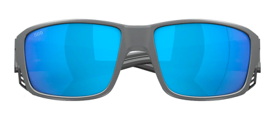 Shop Costa Del Mar Tuna Alley Pro 6s9105 910507 580g Wrap Polarized Sunglasses In Blue