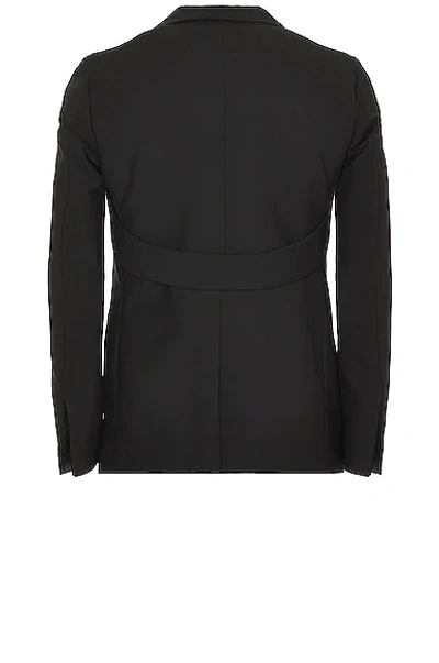 Shop Givenchy U Lock Harness Slim Fit Jacket In Black