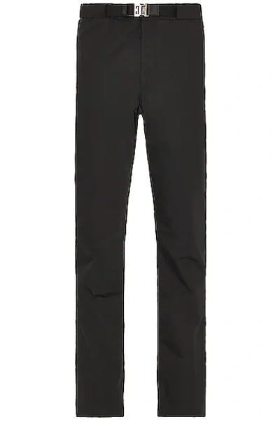 Shop Givenchy Slim Fit Trousers With 4g Buckle In Black