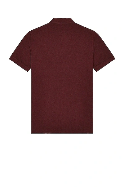 Shop Polo Ralph Lauren Classic Polo In Spring Wine Heather