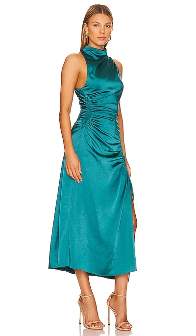 Shop A.l.c Inez Dress In Emerald