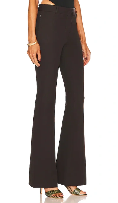 Shop Frame Le High Flare Trouser In Americano